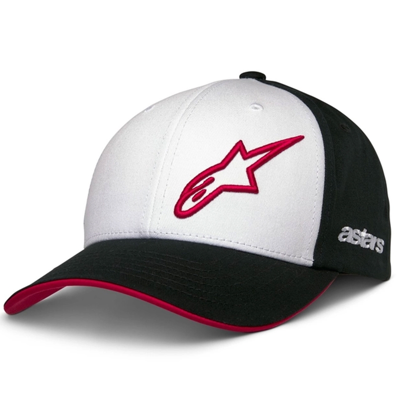 Alpinestars Sessionized Snapback kapa bijelo-crno-crvena