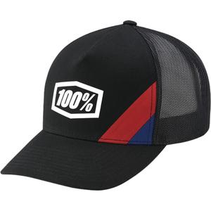 Kapa 100% Cornestone X-Fit Trucker crna
