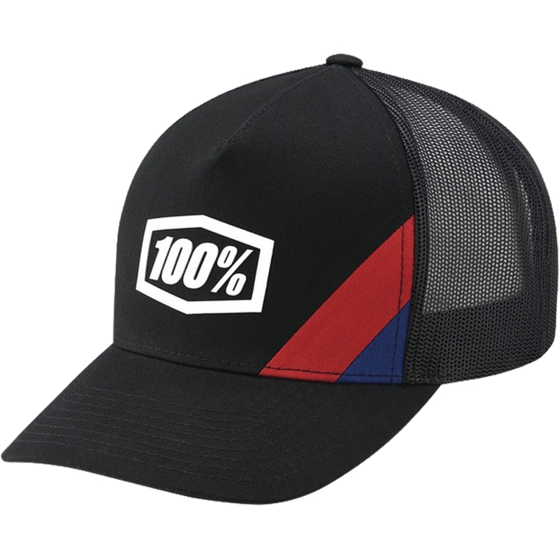 Kapa 100% Cornestone X-Fit Trucker crna