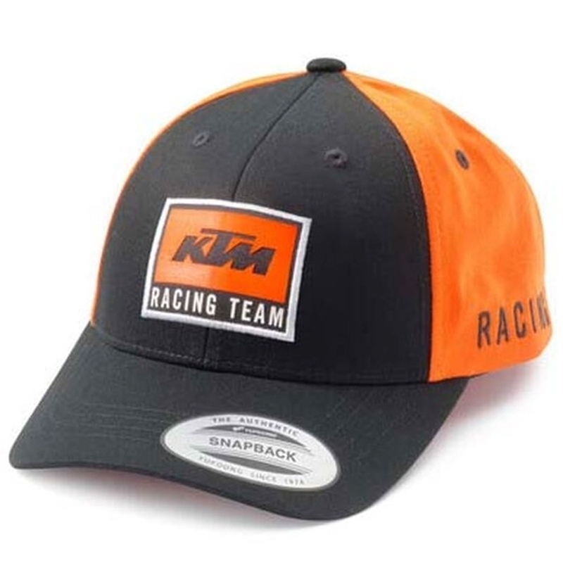 Dječja kapa KTM Kids Team Curved Cap OS crno-narančasta