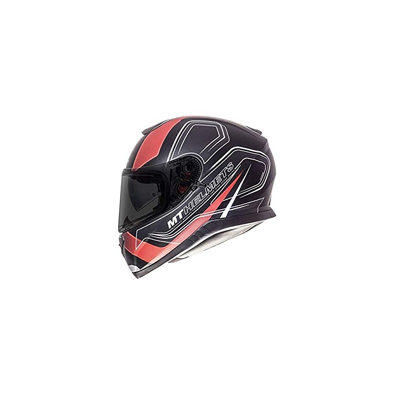 Integralna motociklistička kaciga MT Thunder 3 SV Trace crna mat-crvena