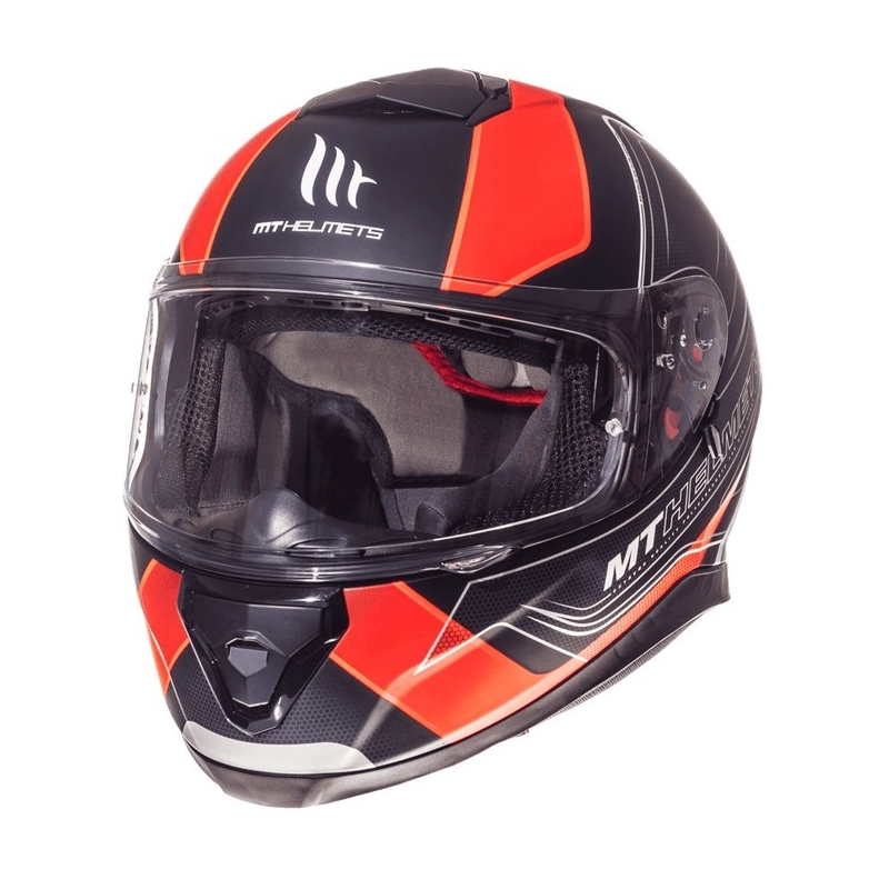 MT Thunder 3 SV Trace Integral motociklistička kaciga crna mat-fluo narančasta rasprodaja
