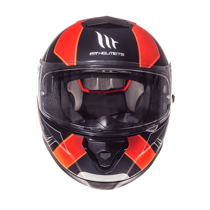 MT Thunder 3 SV Trace Integral motociklistička kaciga crna mat-fluo narančasta rasprodaja