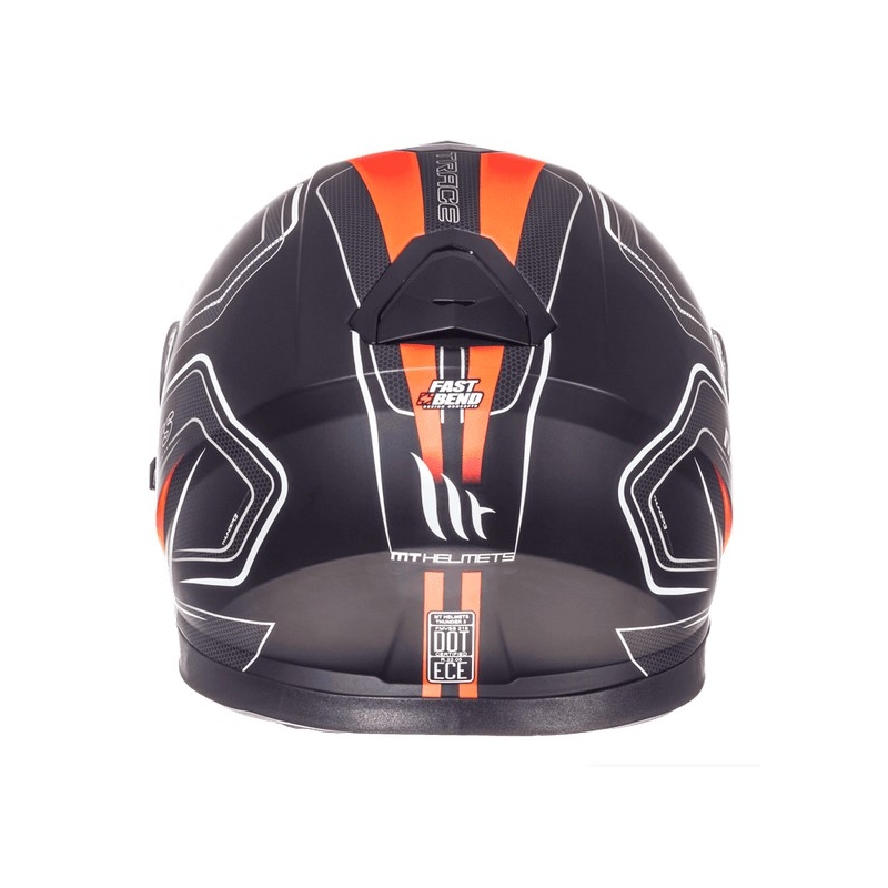MT Thunder 3 SV Trace Integral motociklistička kaciga crna mat-fluo narančasta rasprodaja