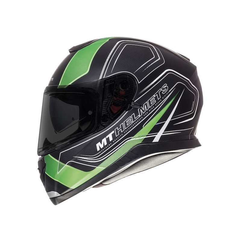 MT Thunder 3 SV Trace Integral motociklistička kaciga crna mat-fluo zelena rasprodaja