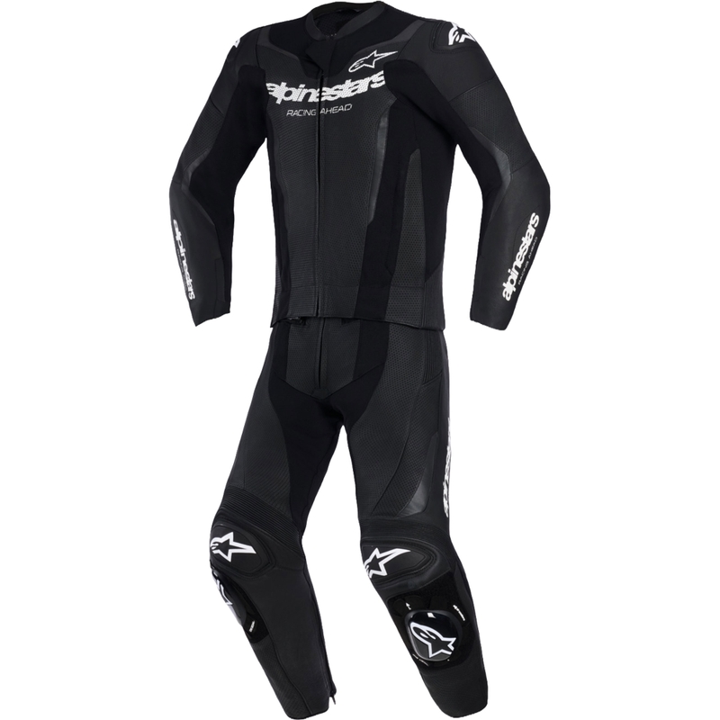 Alpinestars GP Force V2 dvodijelno kožno odijelo crno-bijelo