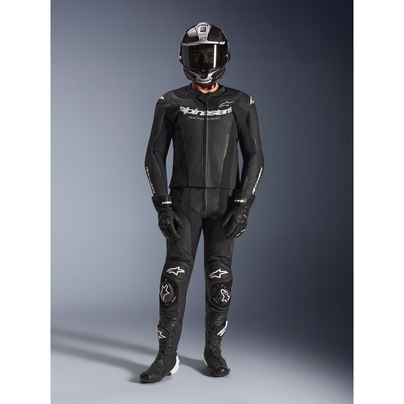 Alpinestars GP Force V2 dvodijelno kožno odijelo crno-bijelo