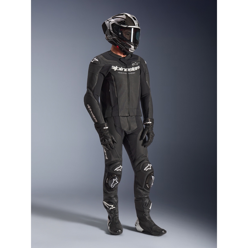 Alpinestars GP Force V2 dvodijelno kožno odijelo crno-bijelo