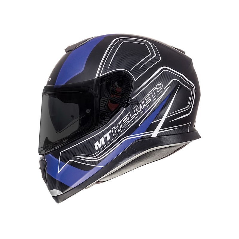 Integralna motociklistička kaciga MT Thunder 3 SV Trace crna mat-plava