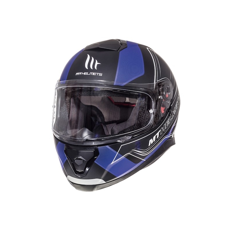 Integralna motociklistička kaciga MT Thunder 3 SV Trace crna mat-plava