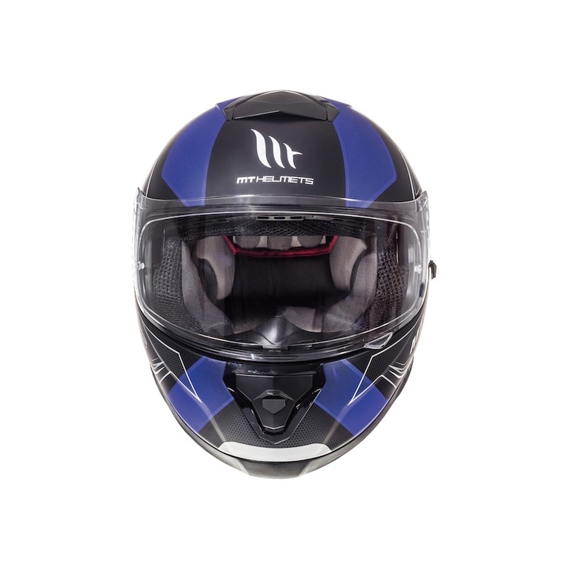 Integralna motociklistička kaciga MT Thunder 3 SV Trace crna mat-plava