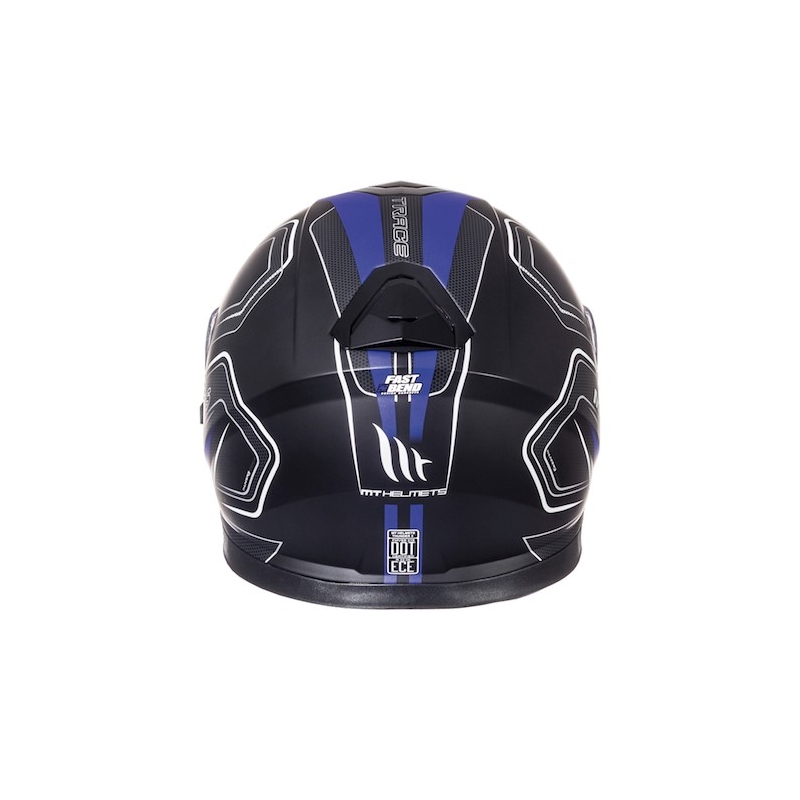Integralna motociklistička kaciga MT Thunder 3 SV Trace crna mat-plava
