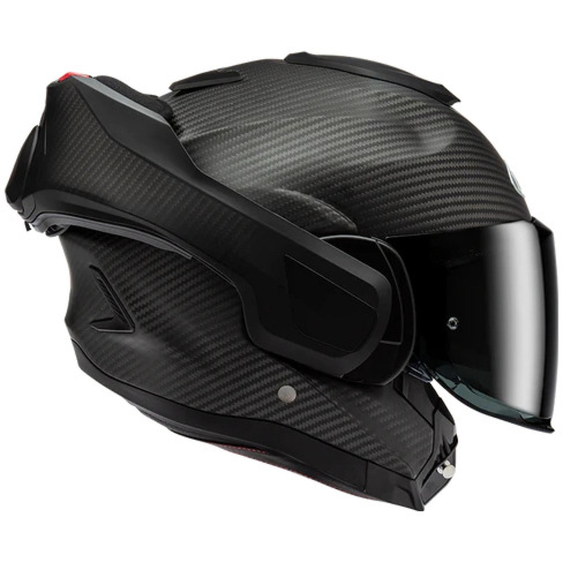 Preklopna motociklistička kaciga HJC F100 CARBON mat crna