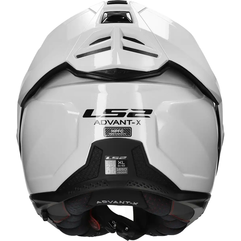 Motociklistička kaciga na preklop LS2 FF901 Advant X Jednobojna bijela