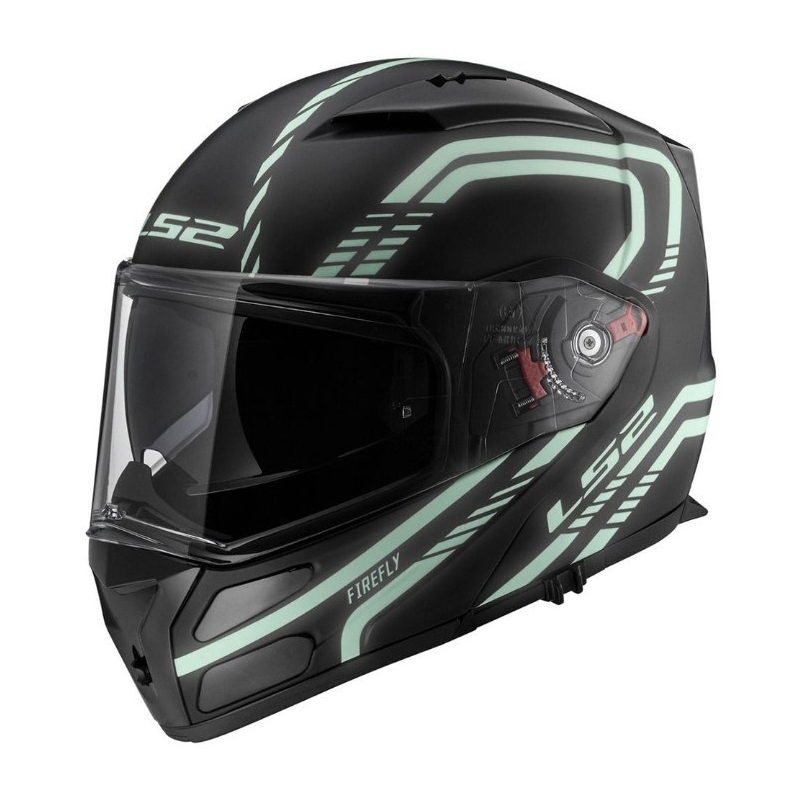 Preklopna kaciga LS2 FF324 Metro Firefly crna mat