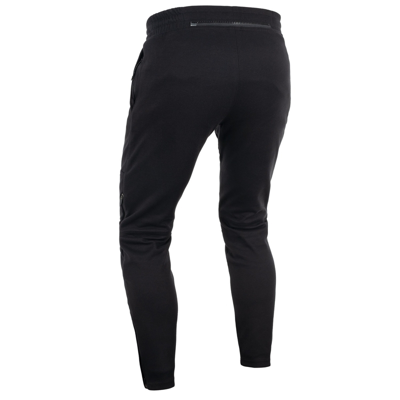 Crne kratke motociklističke hlače Oxford Armourlite AA Joggers