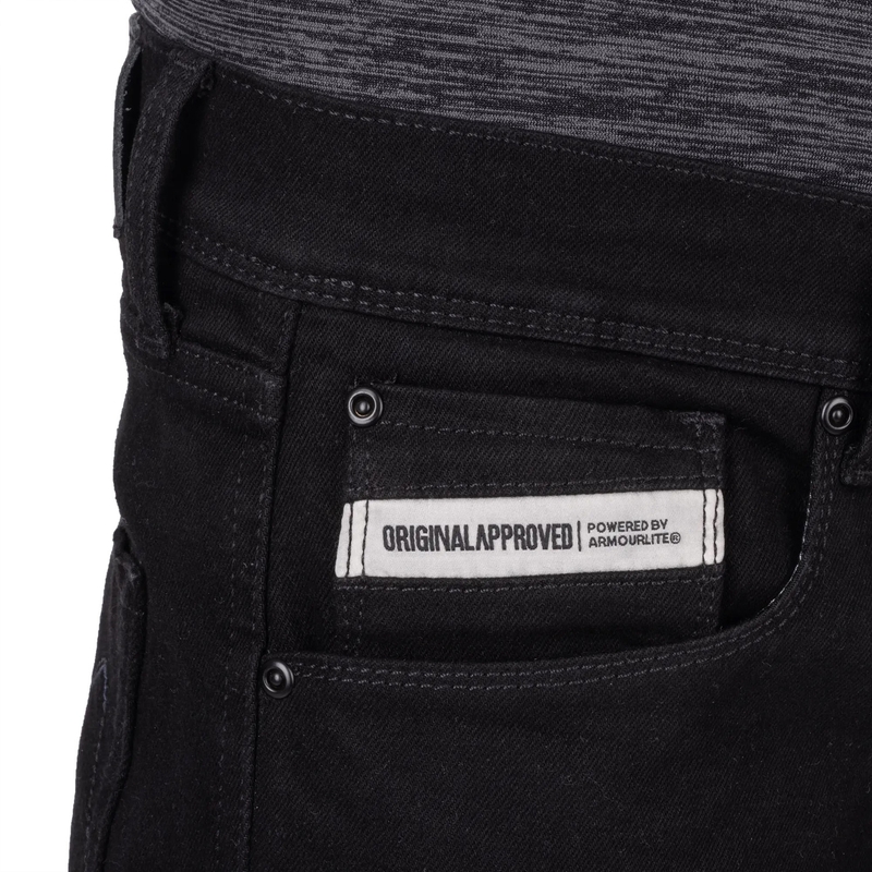 Oxford Original Approved Tailor AA motociklističke traperice crne boje