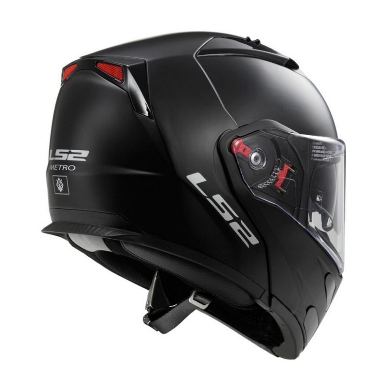 Motociklistička kaciga na preklop LS2 FF324 Metro crna mat