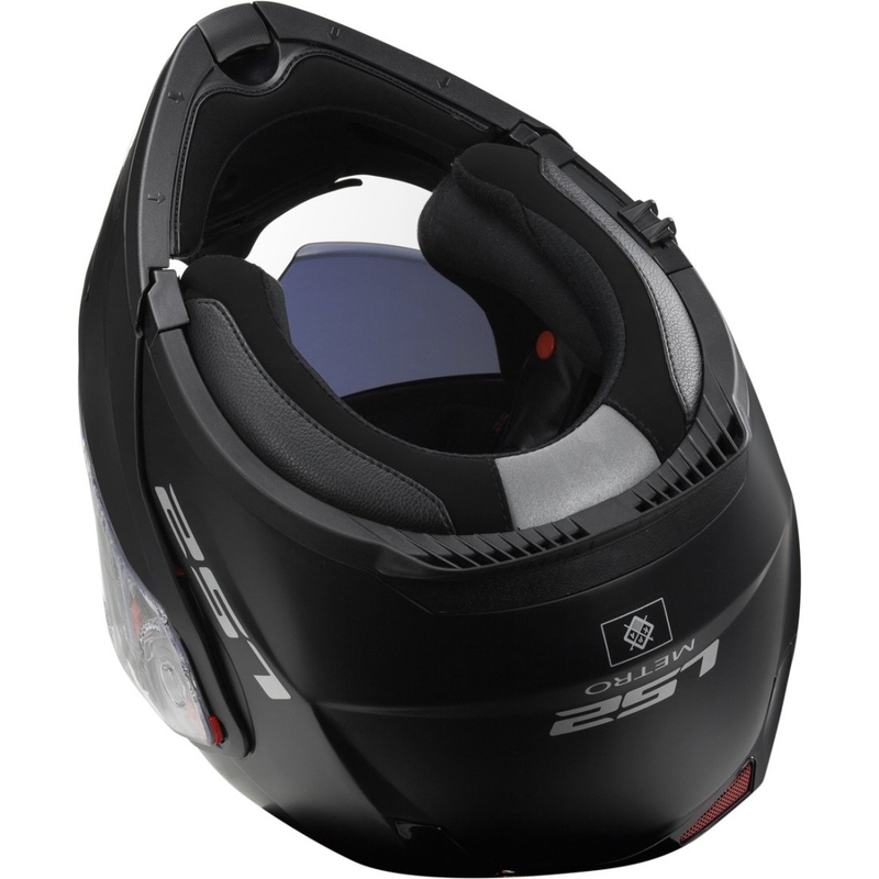 Motociklistička kaciga na preklop LS2 FF324 Metro crna mat