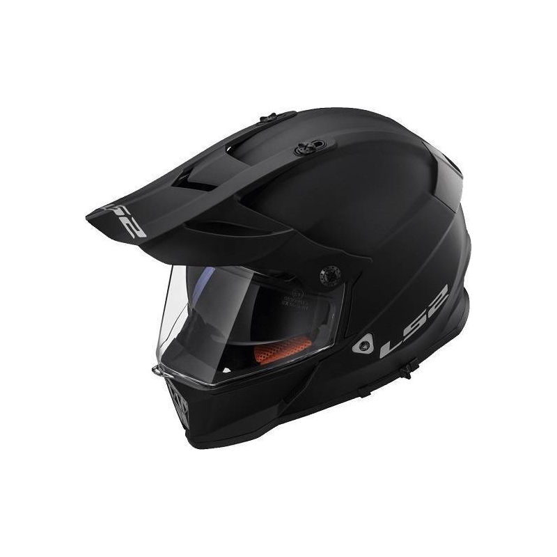 LS2 MX436 Pioneer kaciga crna mat rasprodaja