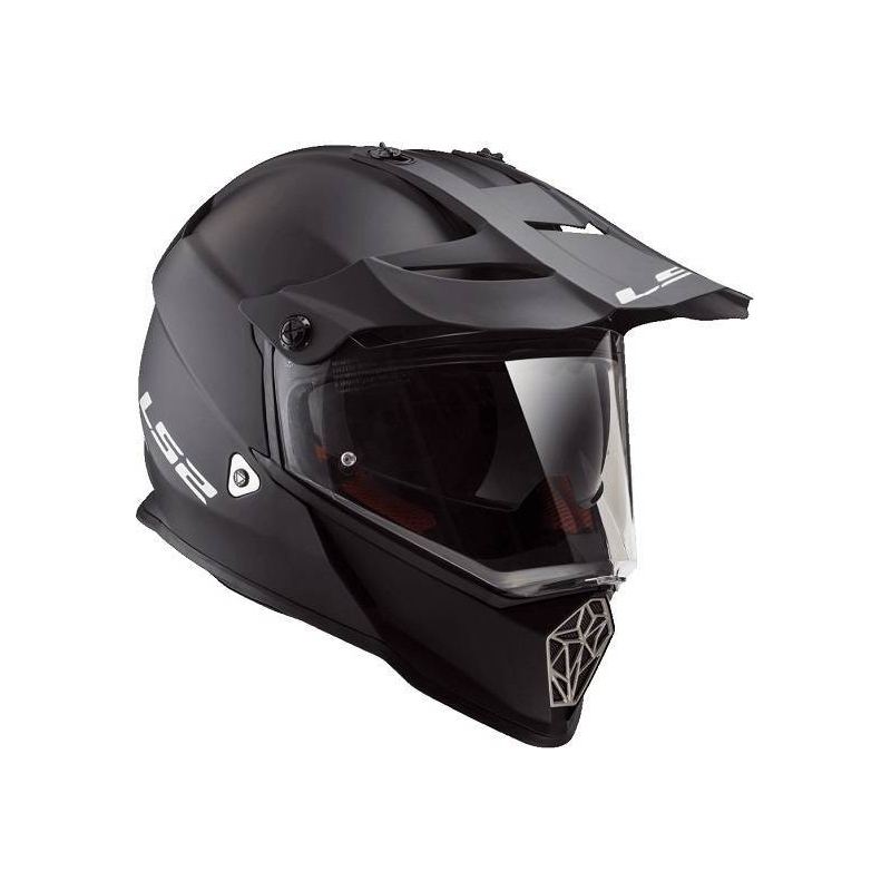 LS2 MX436 Pioneer kaciga crna mat rasprodaja