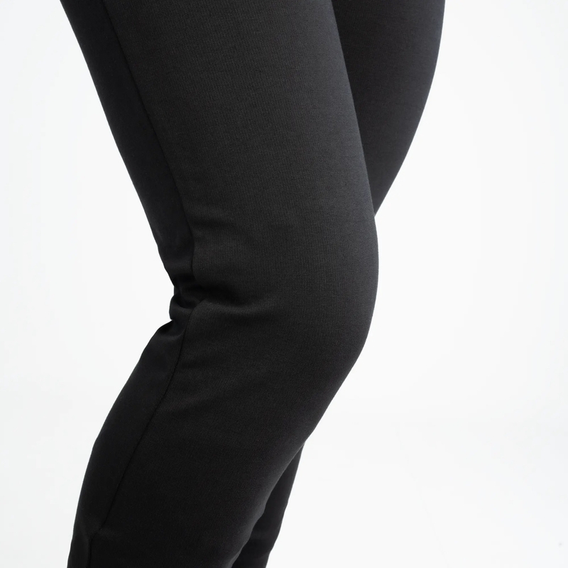 Ženske skraćene motociklističke tajice Oxford Super Leggins 3.0 crne