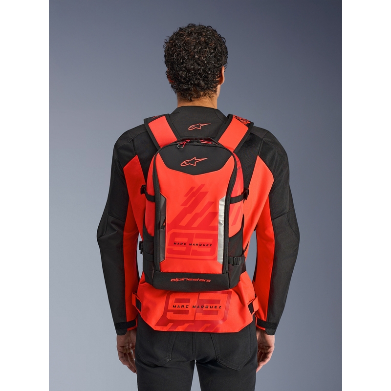 Alpinestars AMP-3 MM93 ruksak crveno-fluorescentno-crni 17 l