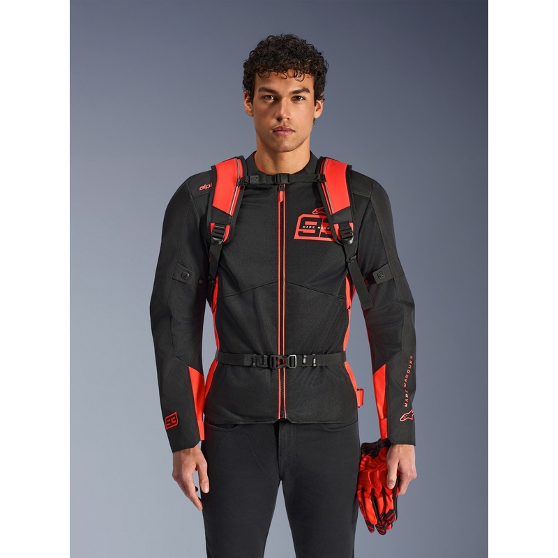 Alpinestars AMP-3 MM93 ruksak crveno-fluorescentno-crni 17 l