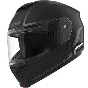 Preklopna motociklistička kaciga sa slušalicama SENA Outrush 2 mat crna
