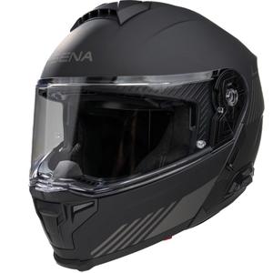 Preklopna motociklistička kaciga sa slušalicama SENA Specter mat crna