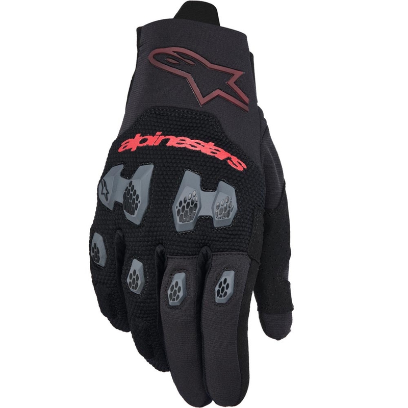 Alpinestars PRO-DURA motokros rukavice crno-crvene