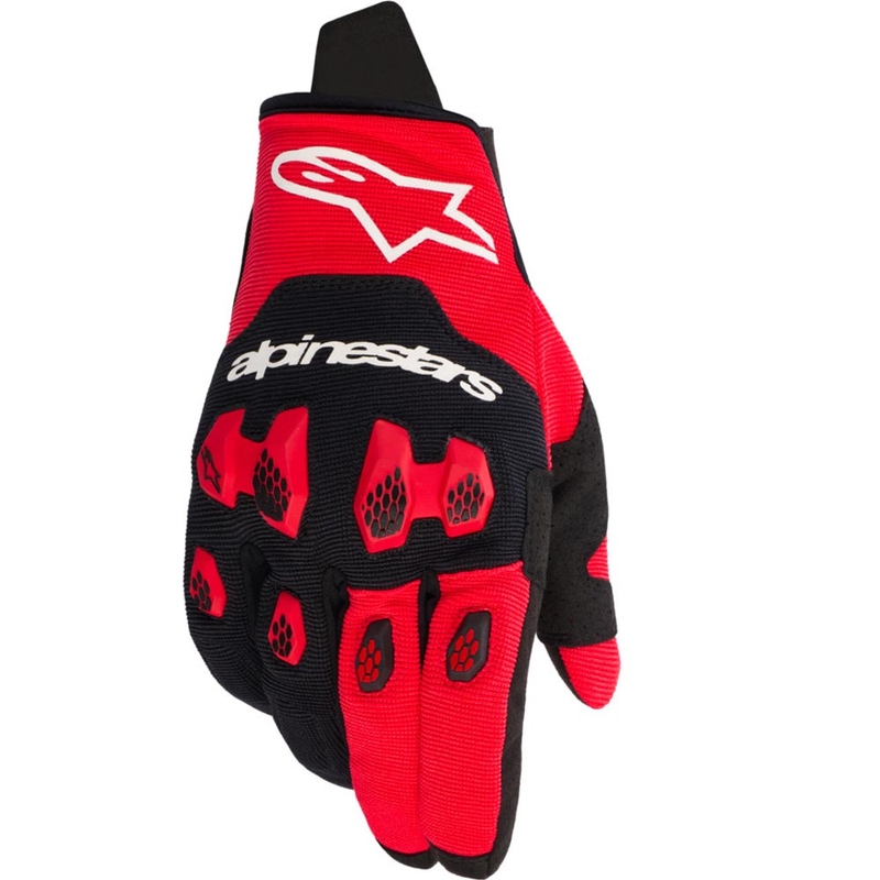 Alpinestars PRO-DURA crveno-crne motokros rukavice