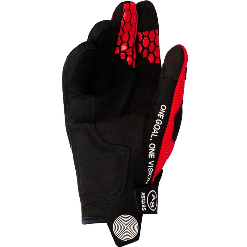 Alpinestars PRO-DURA crveno-crne motokros rukavice