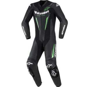 Alpinestars GP FORCE V2 jednodijelno motociklističko odijelo crno-zeleno