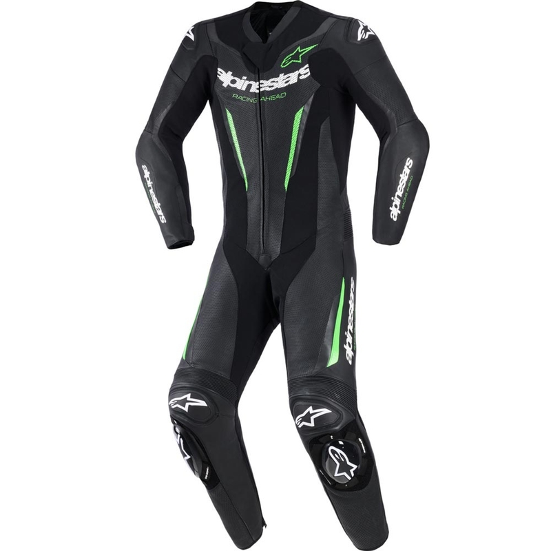 Alpinestars GP FORCE V2 jednodijelno motociklističko odijelo crno-zeleno