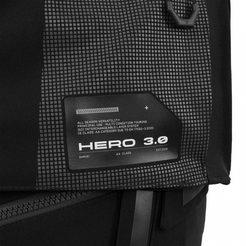Shima Hero 3.0 motociklistička jakna crna