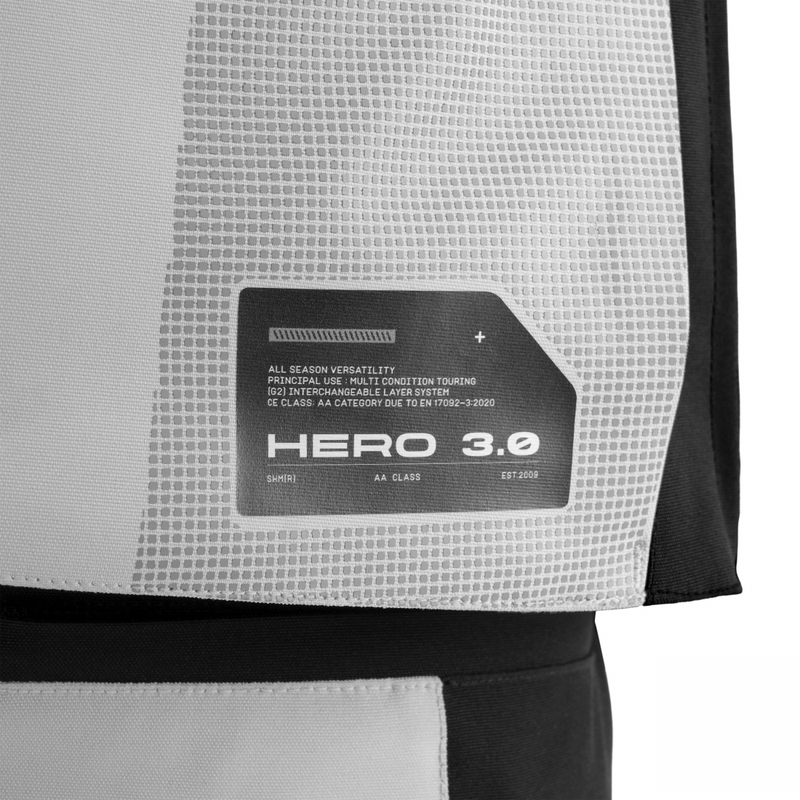 Shima Hero 3.0 motociklistička jakna sivo-crna