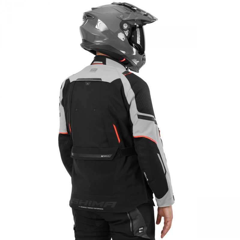 Shima Hero 3.0 motociklistička jakna sivo-crvena