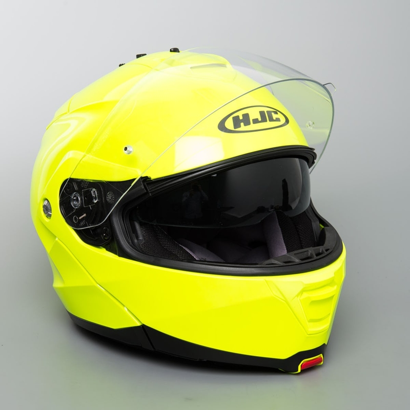 Motociklistička kaciga na preklop HJC IS-MAX II fluo zelena
