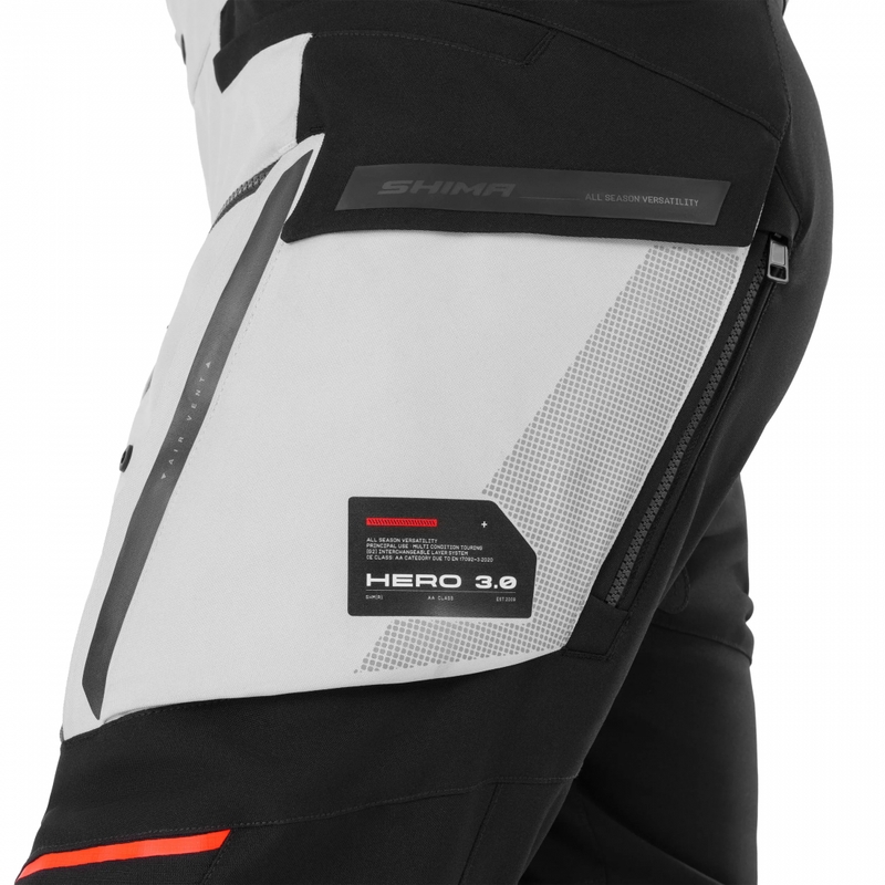 Shima Hero 3.0 motociklističke hlače sivo-plave boje