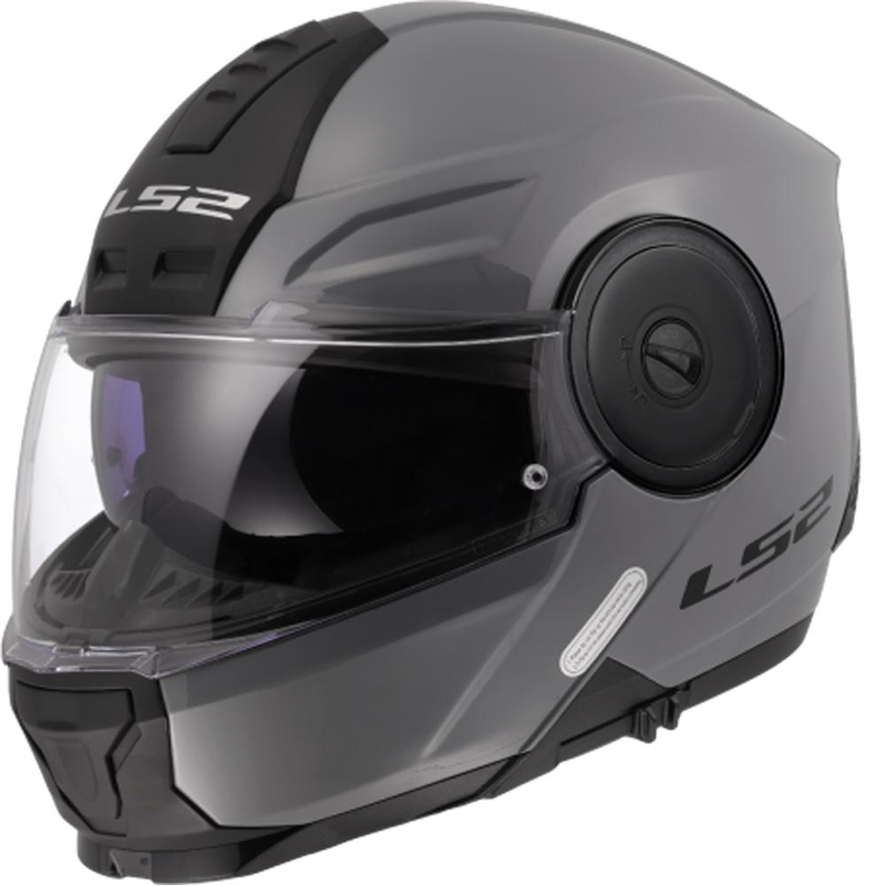 Preklopna motociklistička kaciga LS2 FF902 Scope II Nardo siva