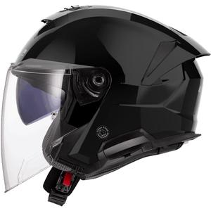 Otvorena motociklistička kaciga LS2 OF618 Verso II, sjajno crna