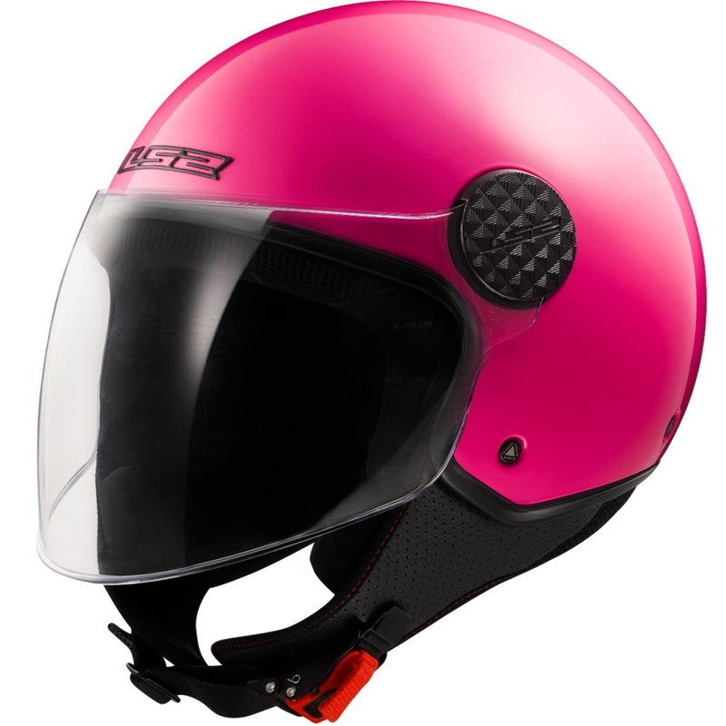 Otvorena motociklistička kaciga LS2 OF558 Sphere Lux II, fluo roza