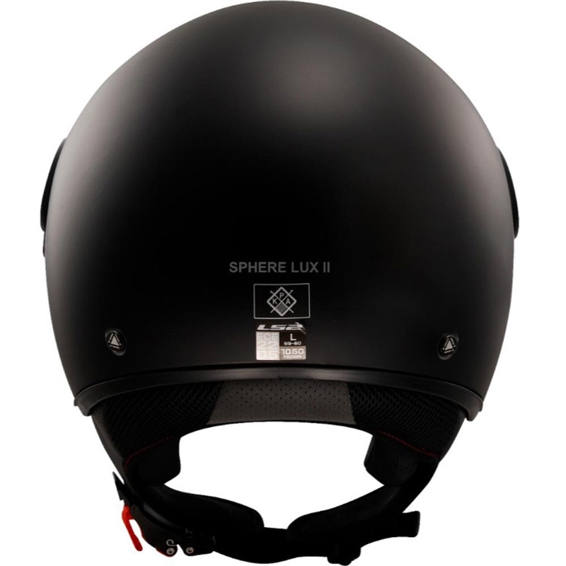 Otvorena motociklistička kaciga LS2 OF558 Sphere Lux II, mat crna