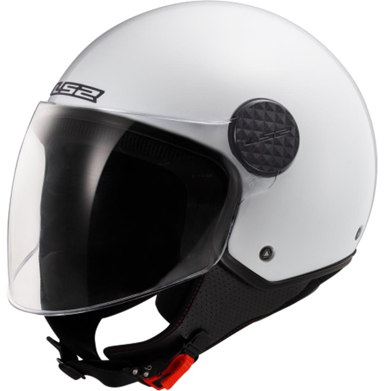 Otvorena motociklistička kaciga LS2 OF558 Sphere Lux II, čisto bijela