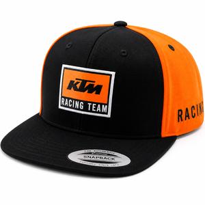 Dječja kapa KTM Kids Team Flat Cap OS crno-narančasta