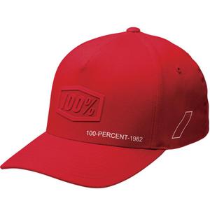 Dječja kapa 100% Shadow Snapback crvena