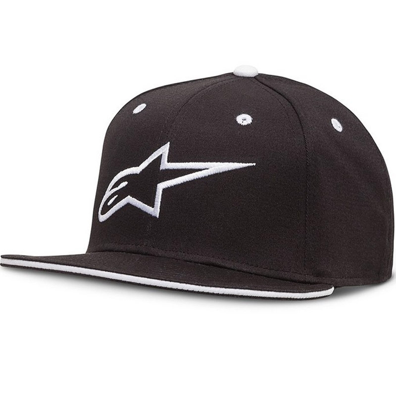 Kapa Alpinestars Ageless Flatbill crno-bijela
