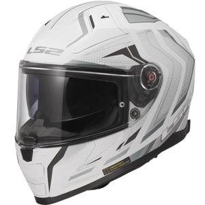 Integralna motociklistička kaciga LS2 FF811 Vector II Alizer mat bijela