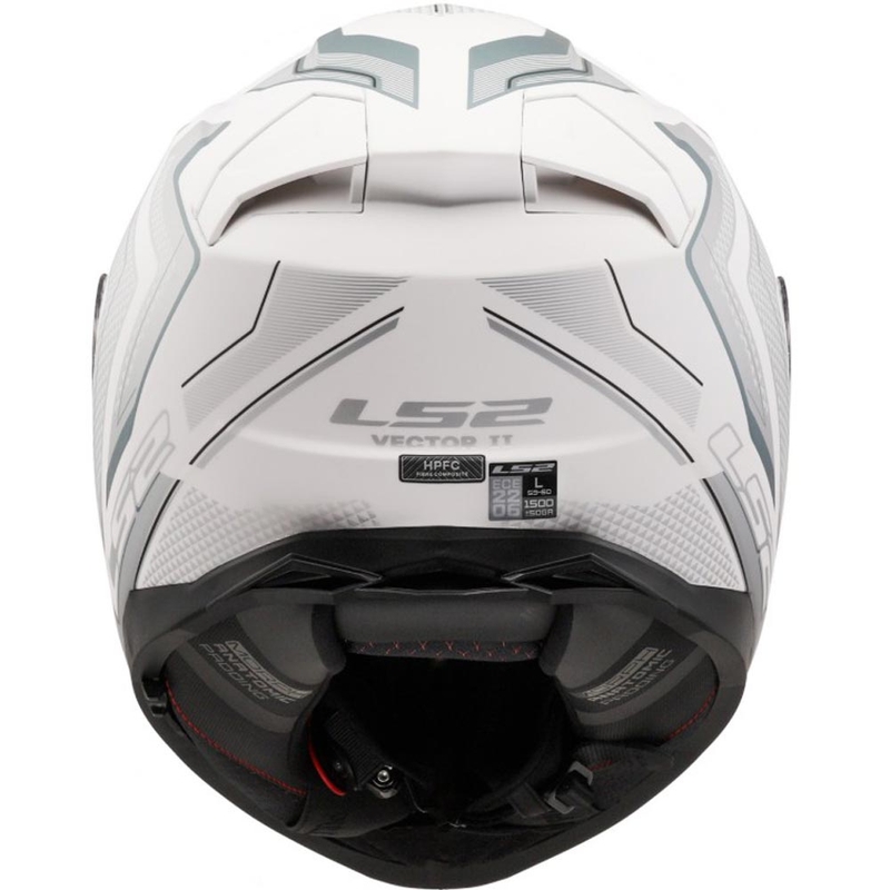 Integralna motociklistička kaciga LS2 FF811 Vector II Alizer mat bijela